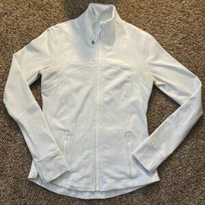 White Lululemon Define Jacket